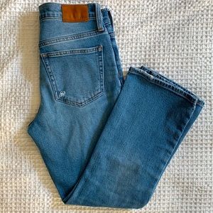 J.Crew, 9” Billie Demi Boot Crop Jeans